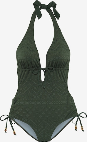 Costume intero di LASCANA in verde: frontale