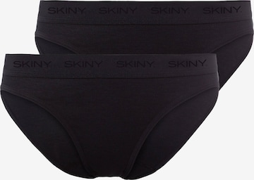 Skiny Slip 'Rio' in Black: front