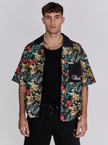 Comfort fit Camicia di SikSilk in nero: frontale
