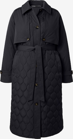 Studio Untold Winter Coat in Black: front