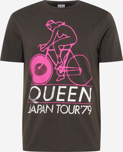 AMPLIFIED T-Shirt 'QUEEN - JAPAN TOUR 79' in anthrazit / pink / weiß, Produktansicht