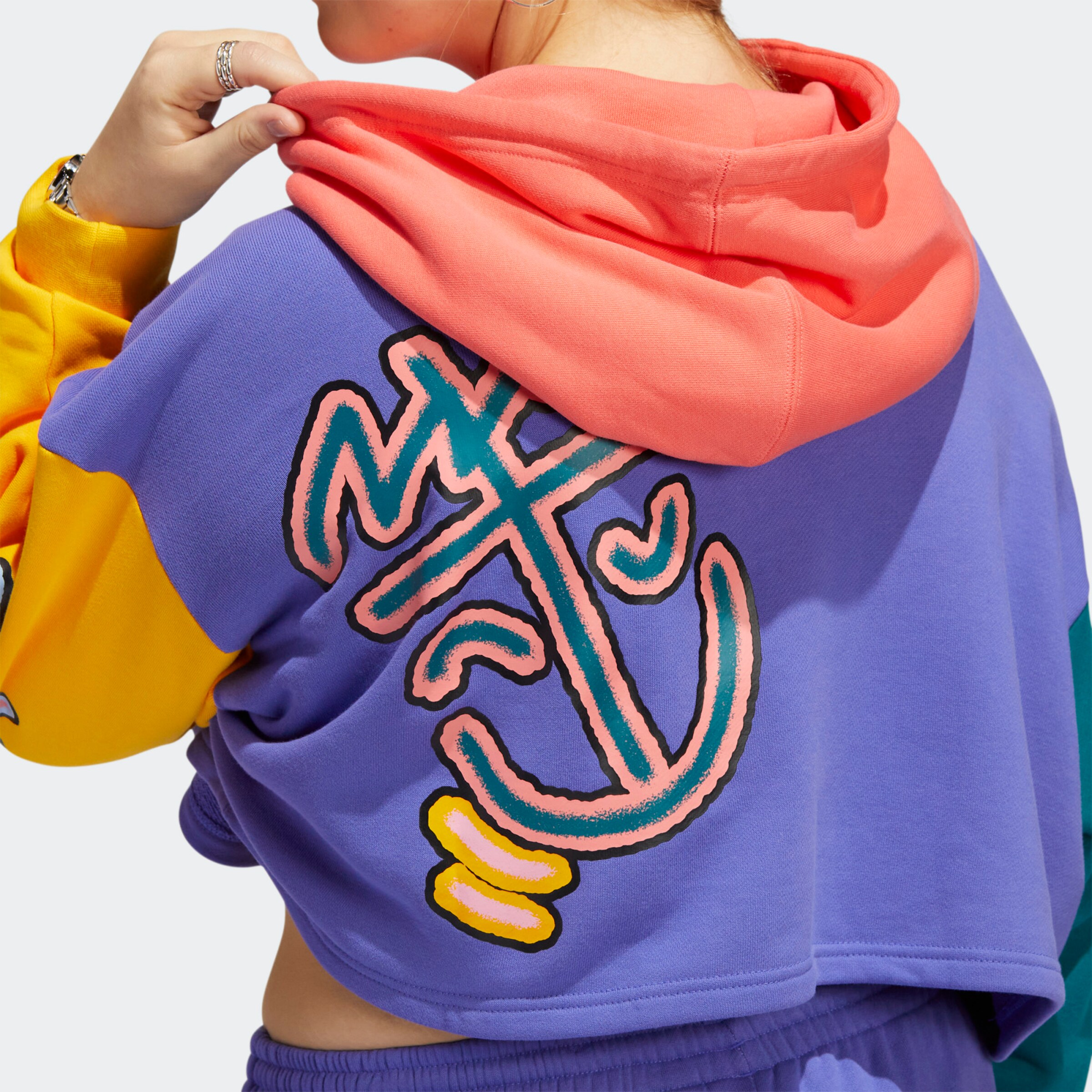 Frauen Sweat ADIDAS ORIGINALS Sweatshirt in Violettblau - HY28295 Frauen Sweat ADIDAS ORIGINALS Sweatshirt in Violettblau - HY28295