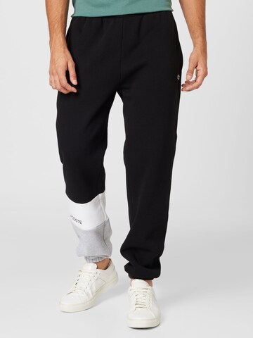 LACOSTE Tapered Hose in Schwarz: predná strana