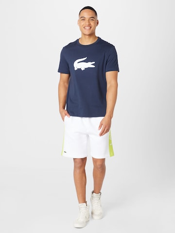 LACOSTE Regular Shorts in Weiß