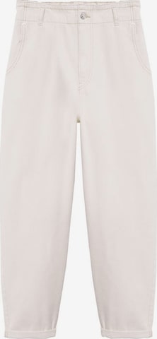 Loosefit Jean 'Sira' MANGO en blanc : devant