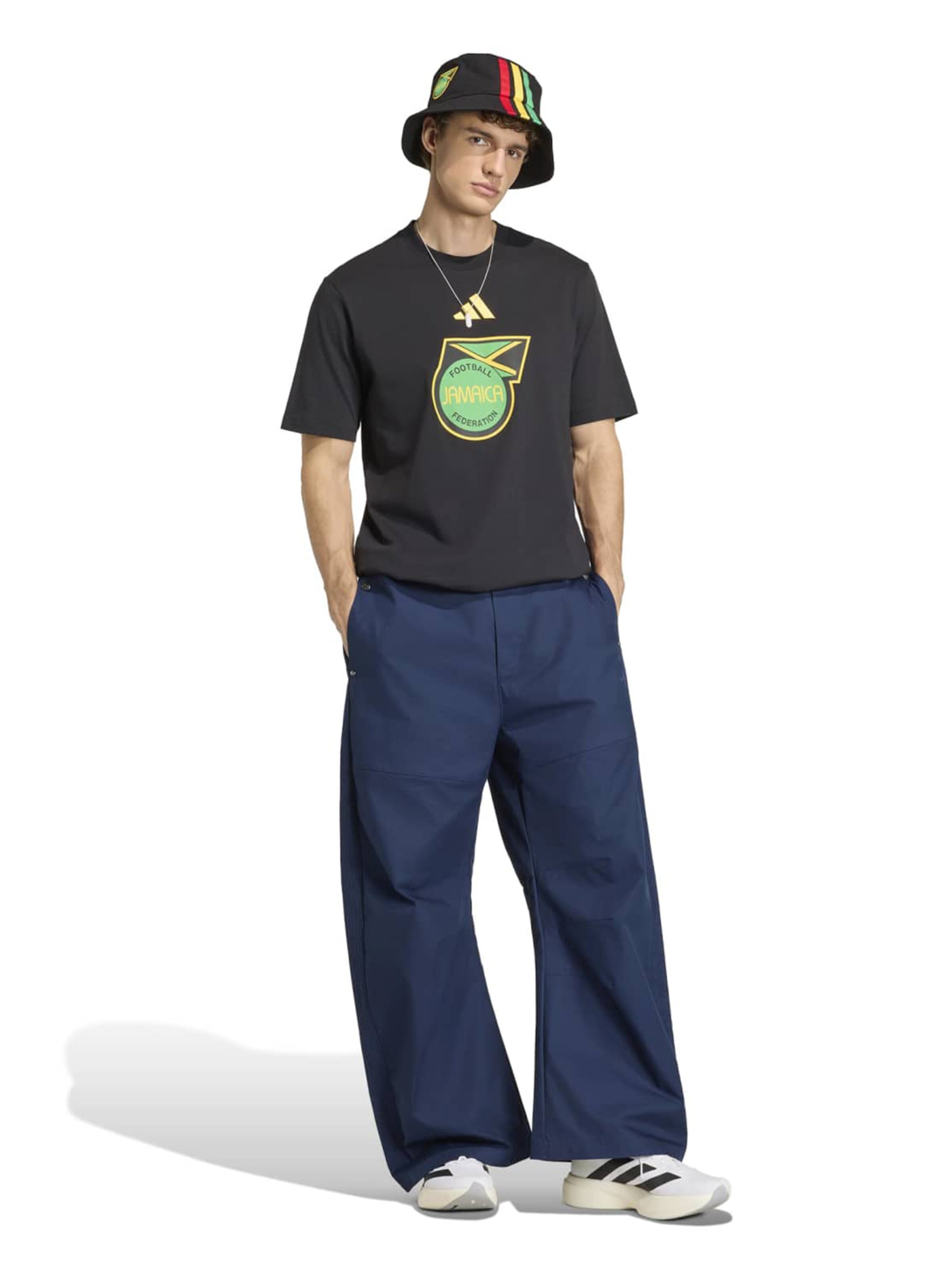 ADIDAS PERFORMANCE Функциональная футболка 'JFF DNA' в Черный