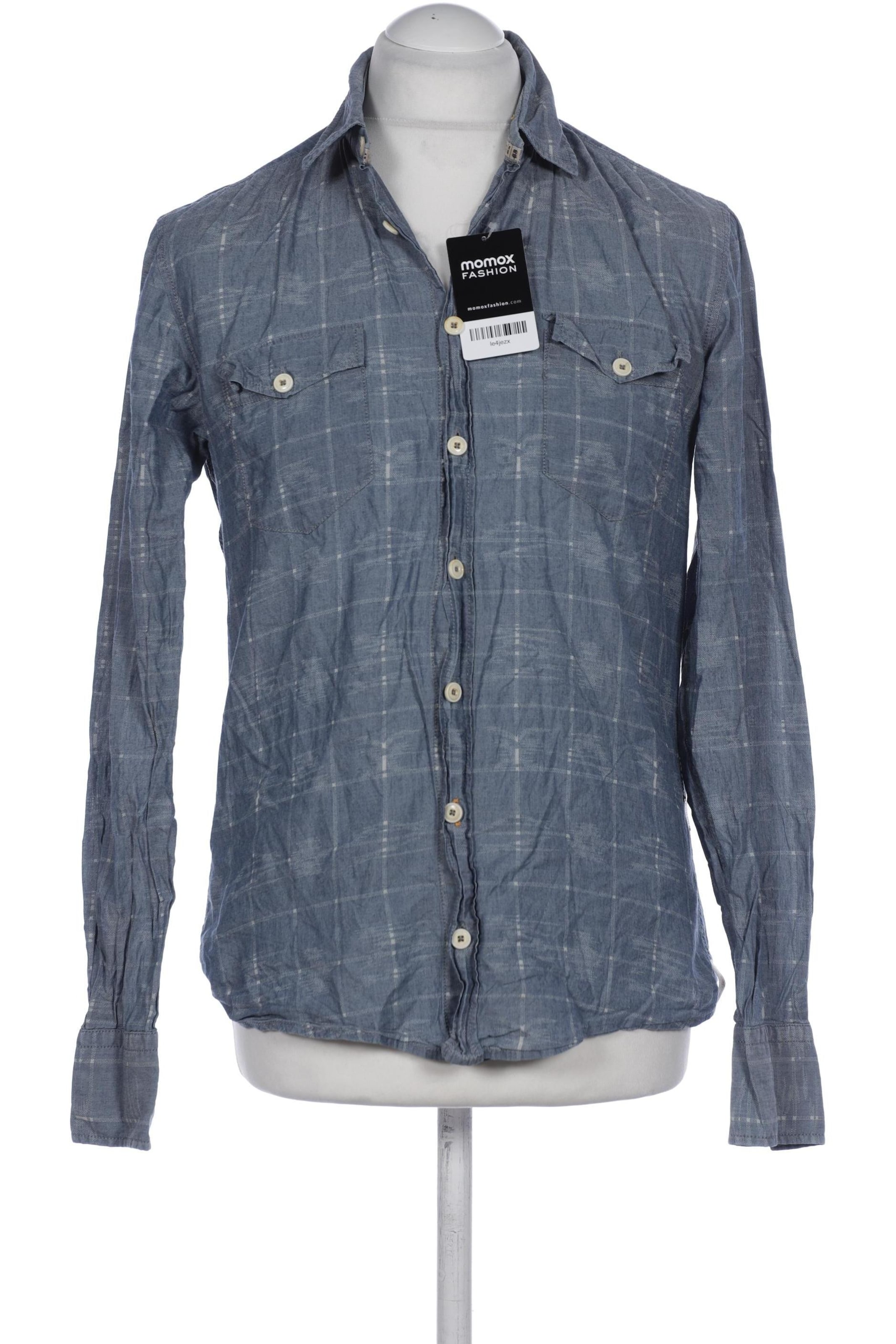 BOSS Button Up Shirt in M in Blue: front