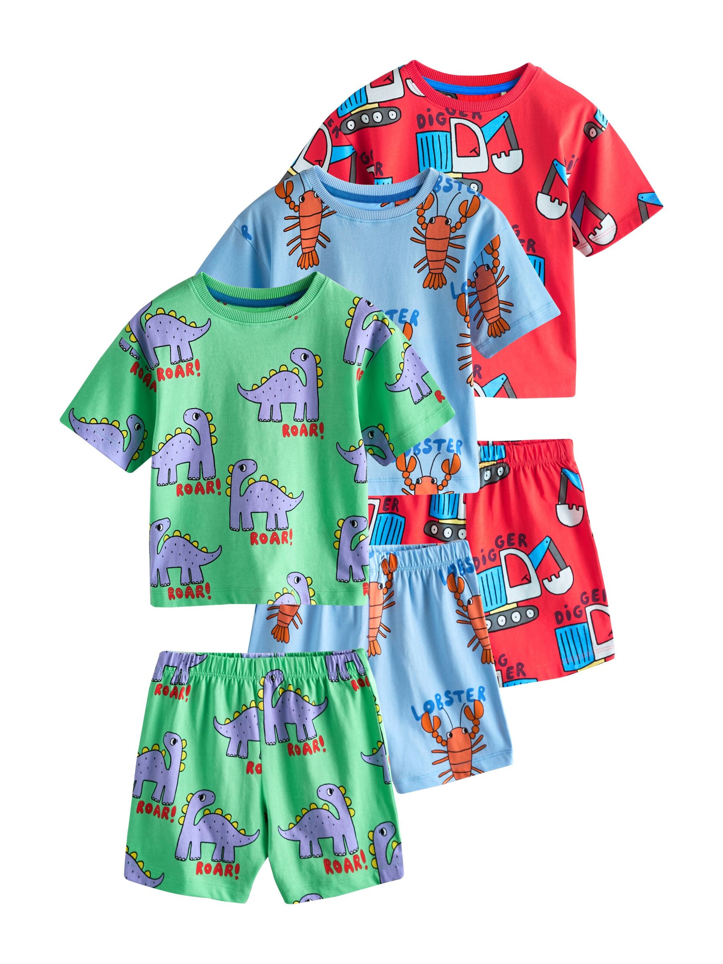 Next Pajamas in Mixed colors: front