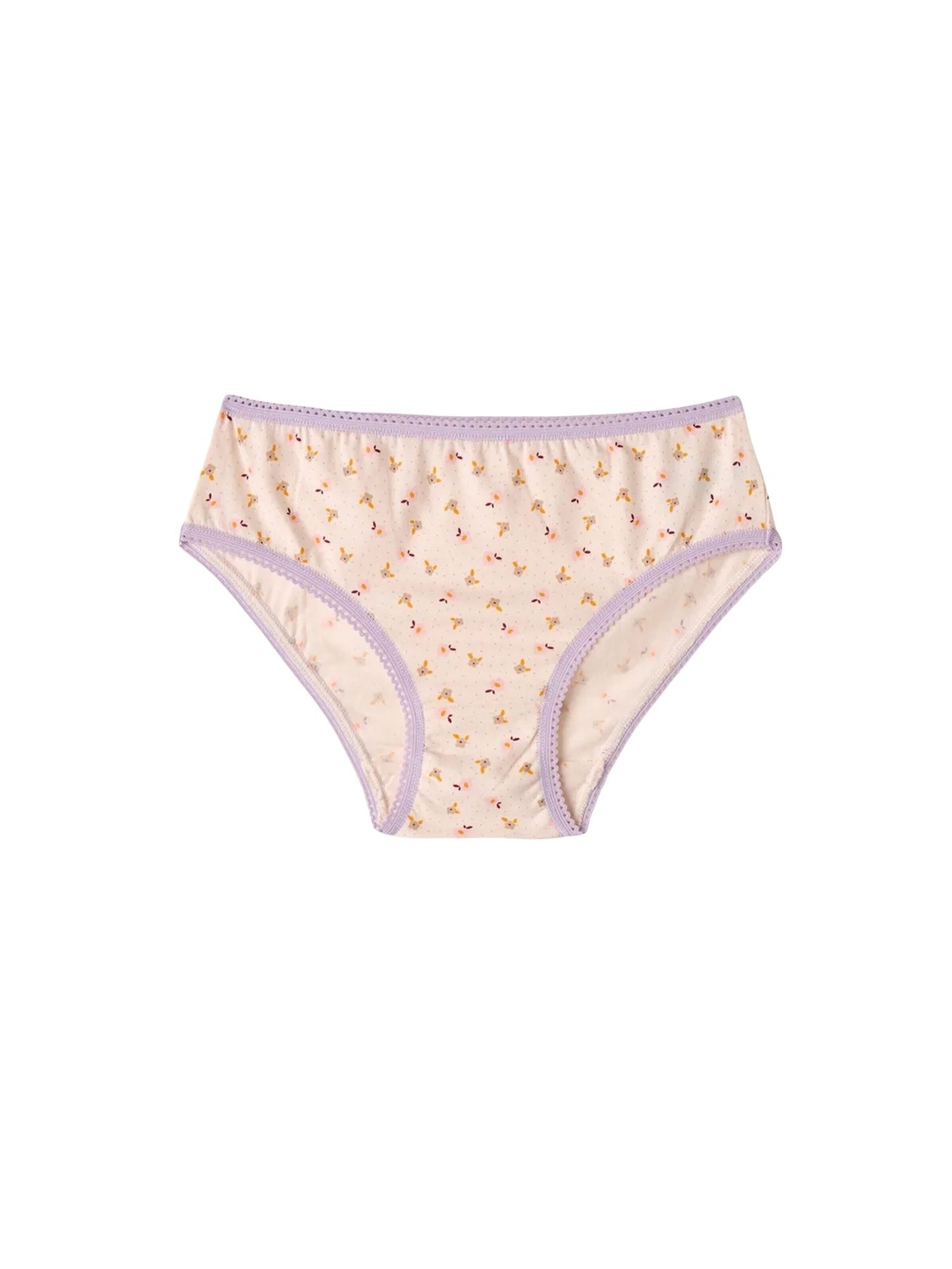 Sous-vêtements 'PENTI Mädchen Flory geblümte Baumwoll-Slip' Penti en blanc
