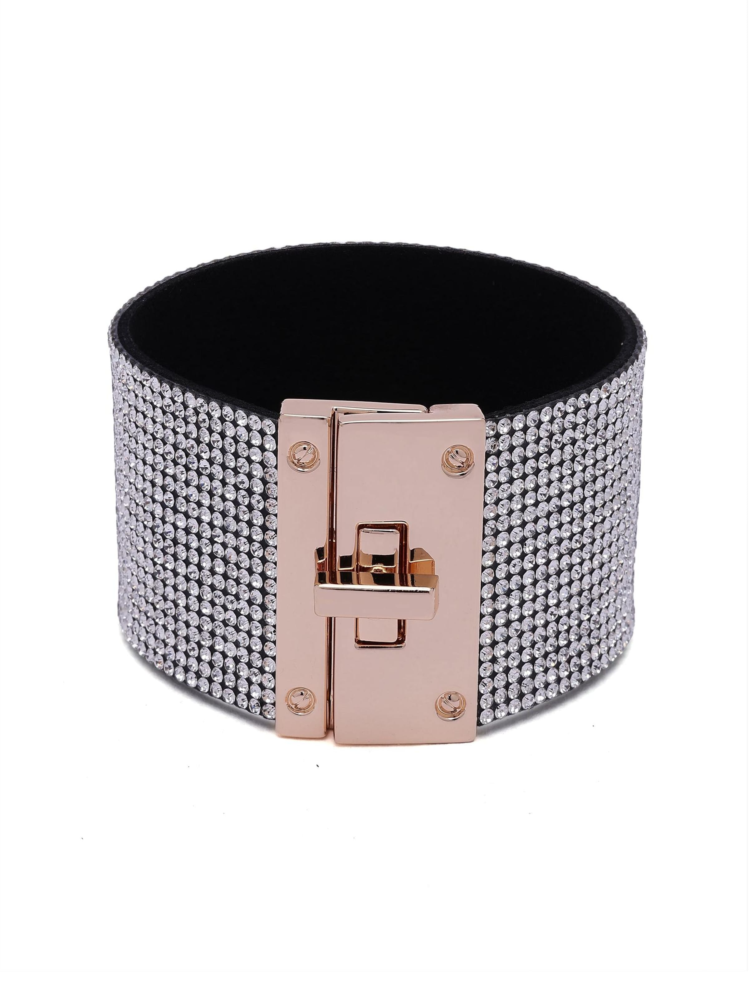 AVANT-GARDE PARIS - Pulseira 'Diva' em branco