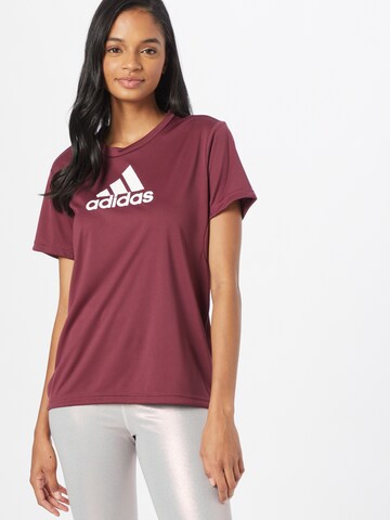 ADIDAS SPORTSWEAR Sportshirt in Rot: Vorderseite