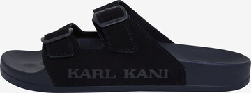 Karl Kani Pantolette in Schwarz: predná strana