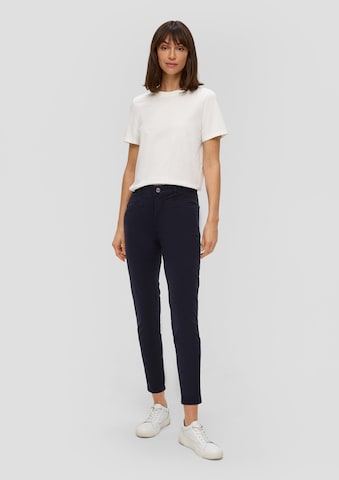 Coupe slim Pantalon s.Oliver en bleu