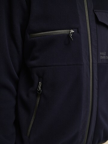 HALO Fleece jas in Blauw