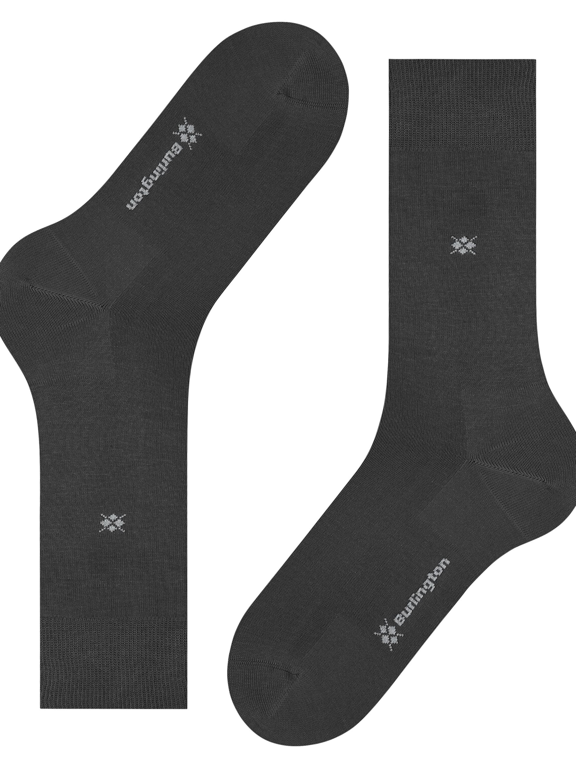 BURLINGTON Socks 'Dublin' in Grey