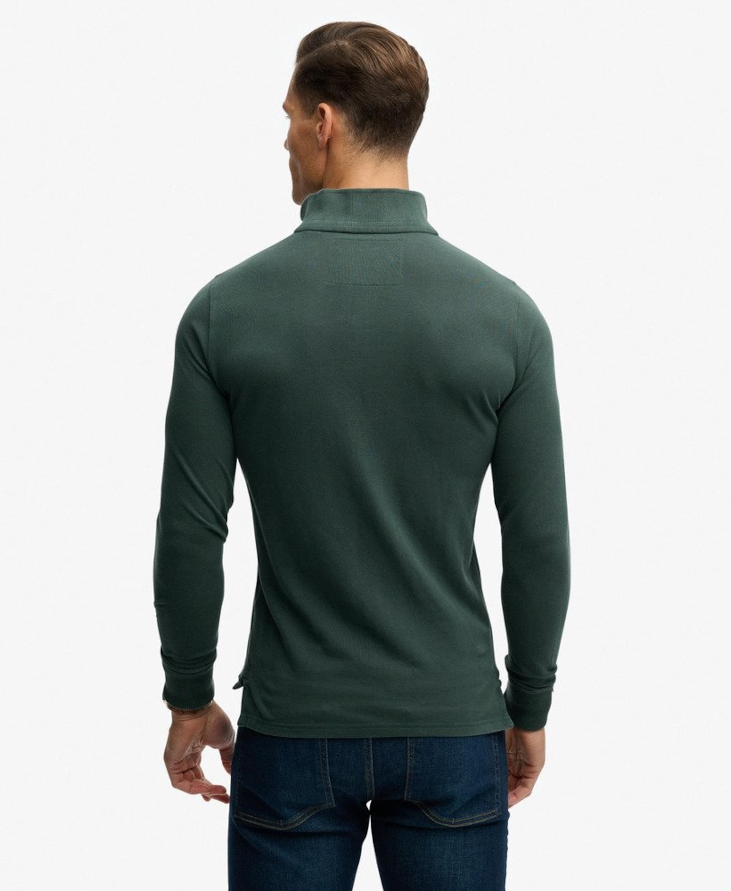 Superdry & Co Shirt 'Vintage Athletic' in Groen