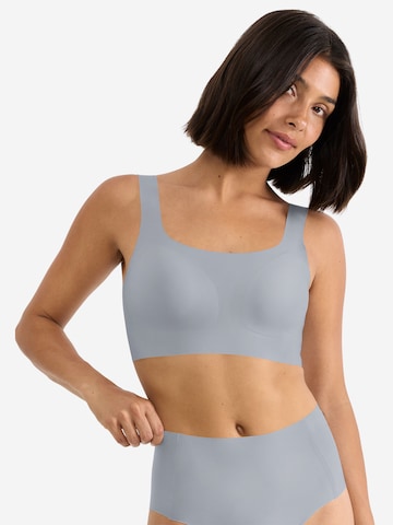 SLOGGI Bustier BH 'Feel 20' in Grau: Vorderseite