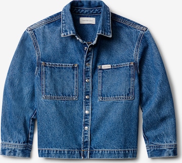mėlyna Calvin Klein Jeans Standartinis Demisezoninė striukė: priekis
