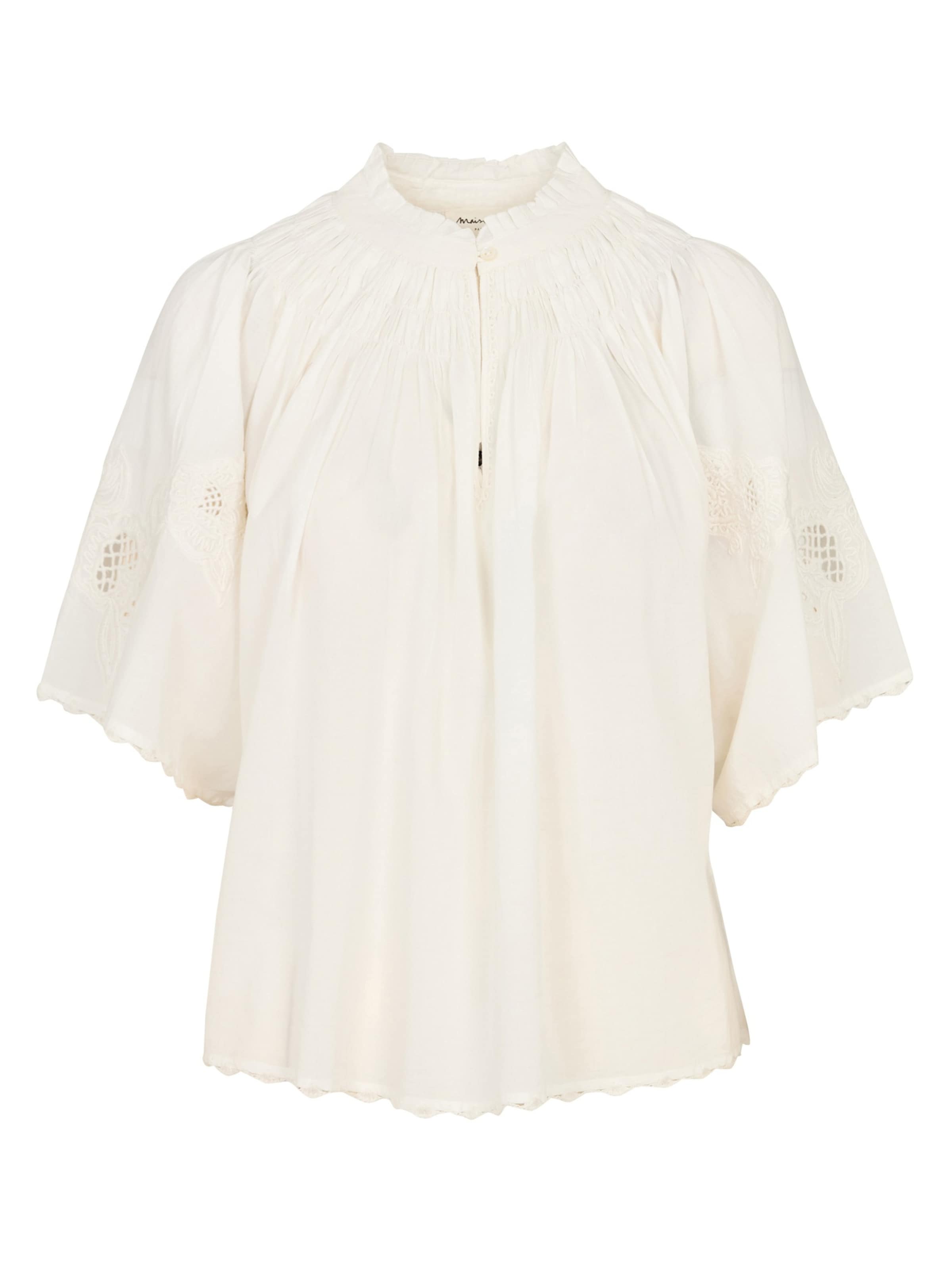 Maison 123 Blouse 'Sacha' in White: front