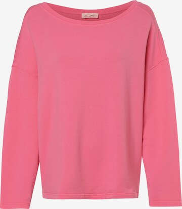 AMERICAN VINTAGE Sweatshirt 'Hapylife' in Pink: predná strana