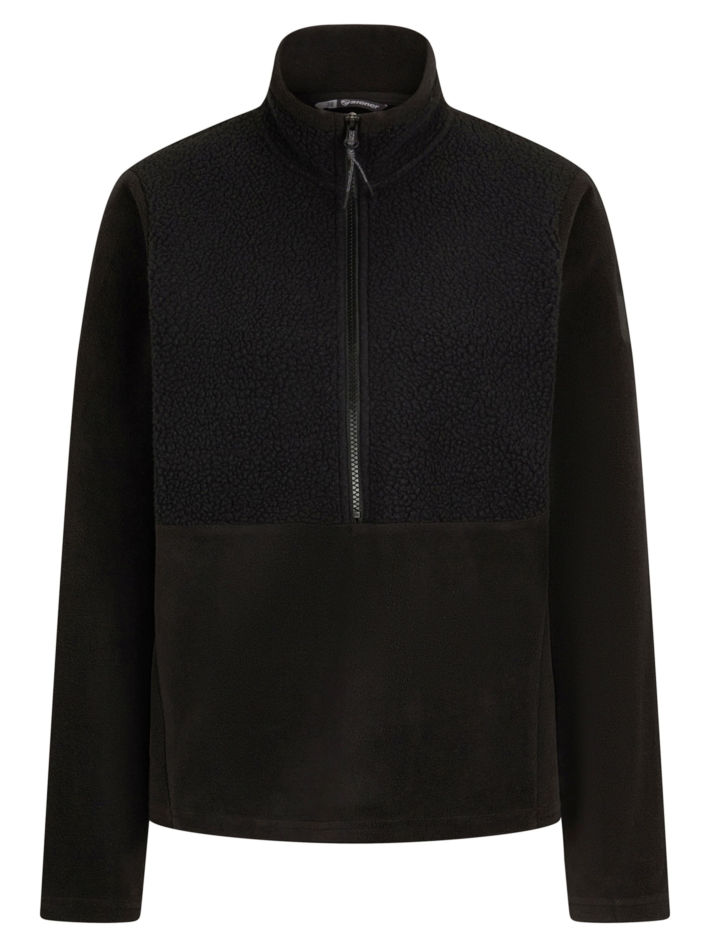 ZIENER Pullover 'JANKA' in Schwarz: Vorderseite