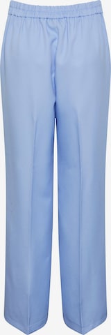 PIECES Loose fit Pleated Pants 'NEVA' in Blue