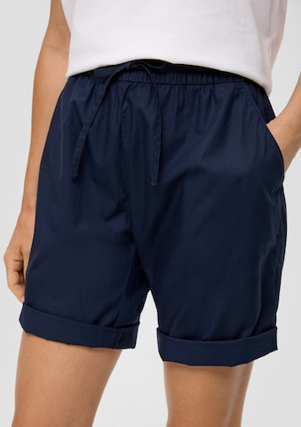 s.Oliver Regular Trousers in Blue