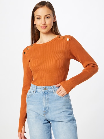 Warehouse Sweater in Brown: front