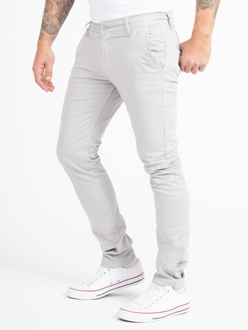 Indumentum Slim fit Chino Pants in Grey