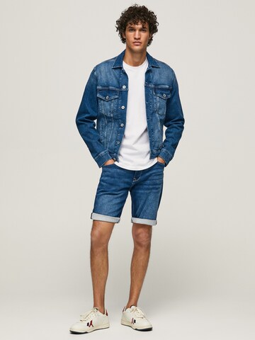 Pepe Jeans Slim fit Jeans 'JACK SHORT' in Blue