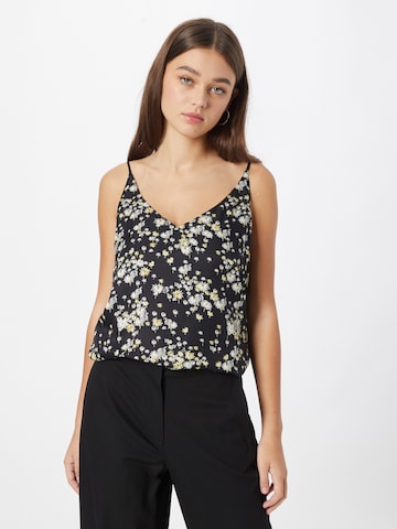 SCOTCH & SODA Top in Black: front