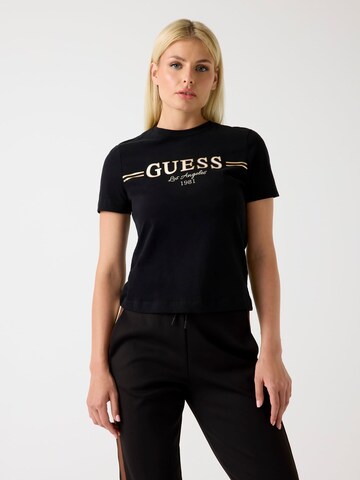 GUESS Shirt in Black: front