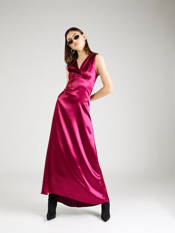 VILA Evening Dress 'Sittas' in Red