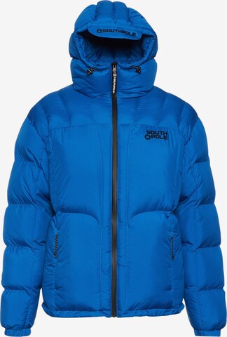 SOUTHPOLE Winter Jacket 'Storm Explorer 1.0 ' in Blue: front