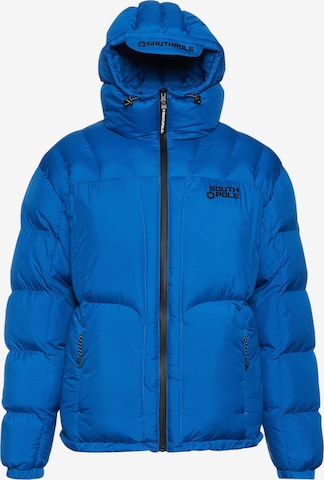 SOUTHPOLE Winterjas 'Storm Explorer 1.0 ' in Blauw: voorkant