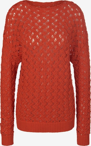 Fadenmeister Berlin Sweater in Red: front