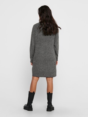 ONLY Knitted dress 'Sallie' in Grey