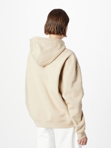 WEEKDAY Sweatshirt i beige