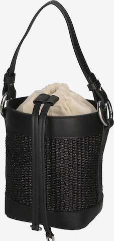Borsa a sacco di Gave Lux in nero: frontale