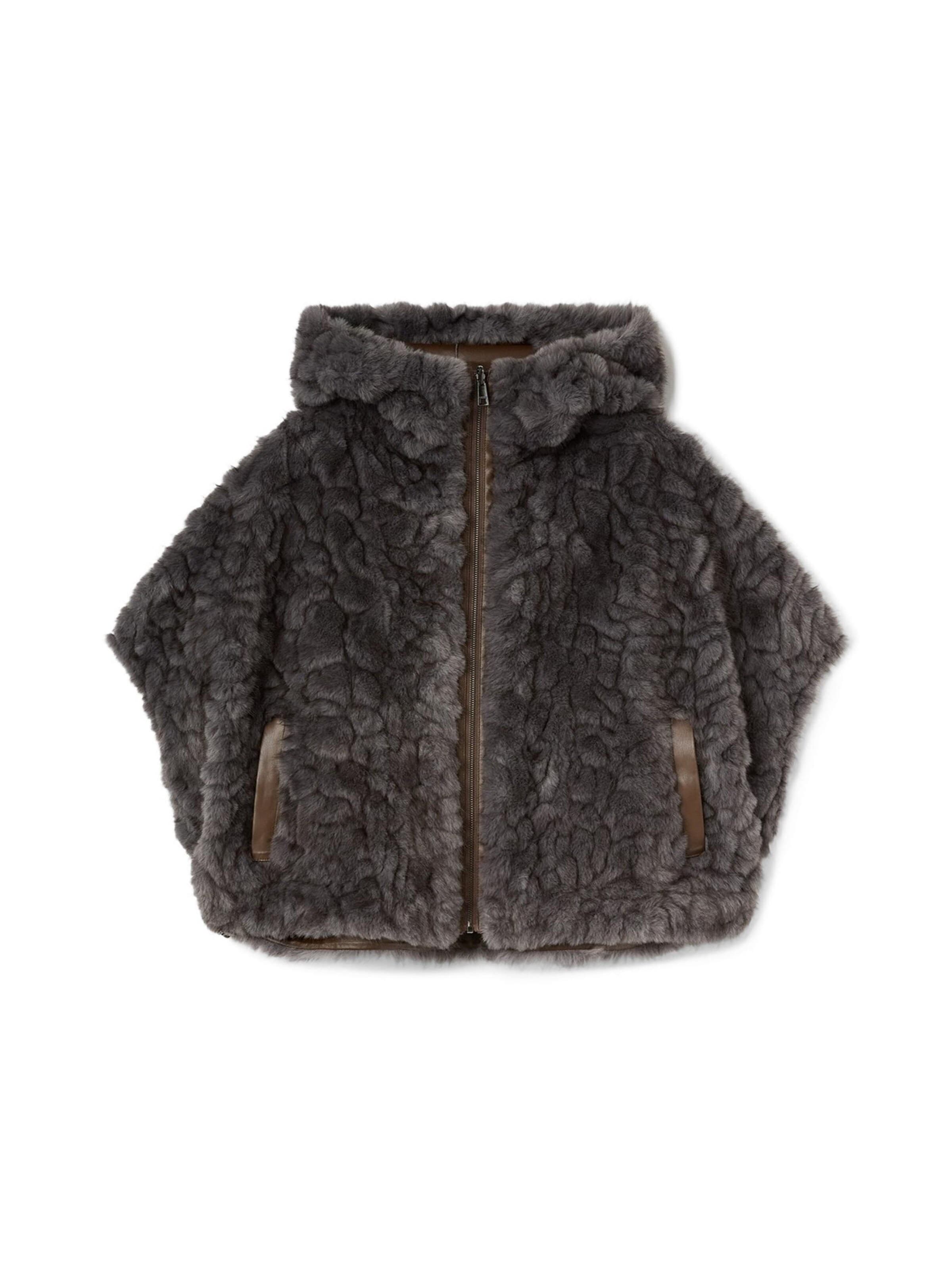 MOTIVI Winter Coat in L-XL in Brown, Item view