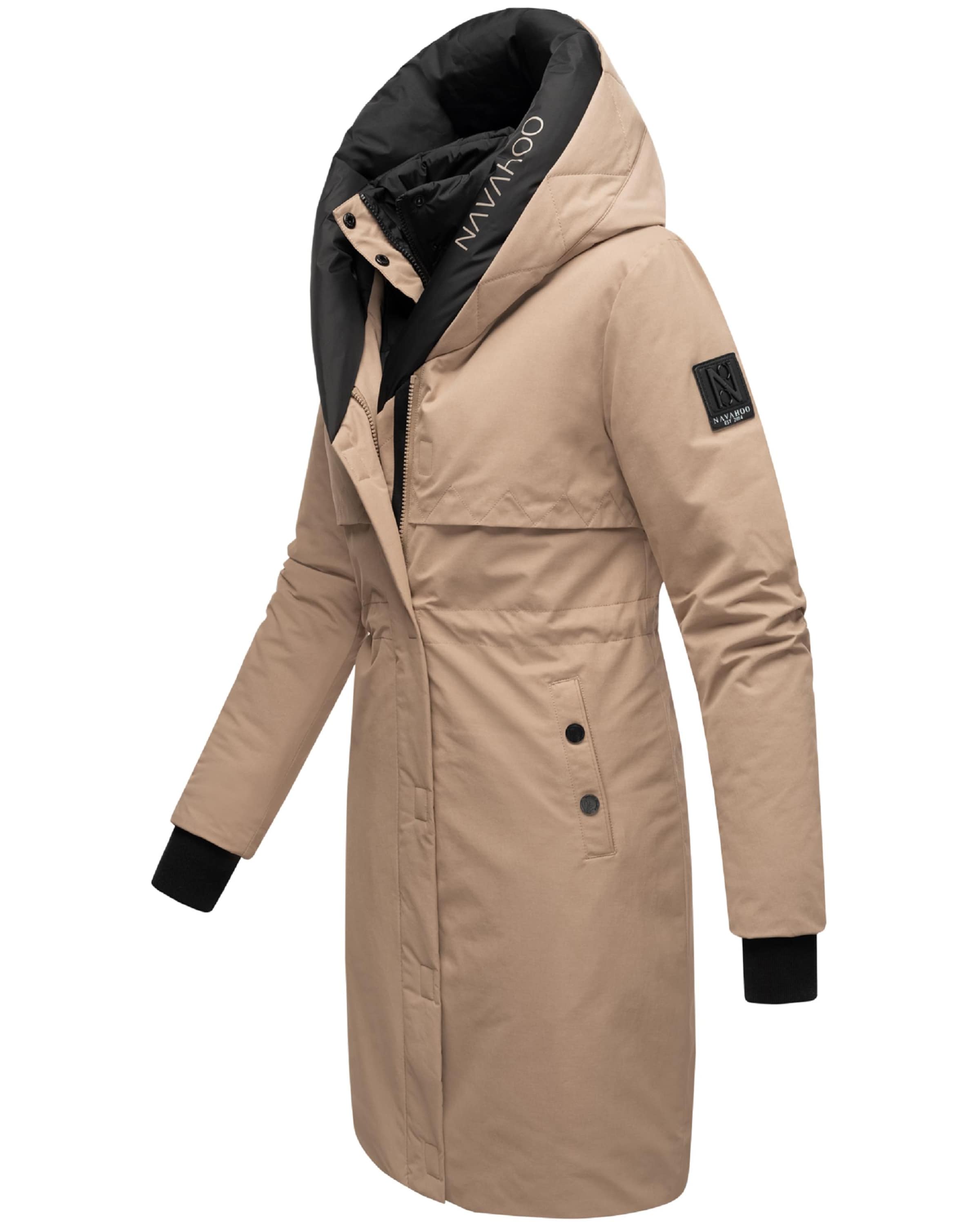 NAVAHOO Winter coat 'Snowelf' in Beige