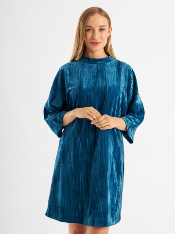 Jascha Stockholm Kleid 'Vox' in Blau: Vorderseite