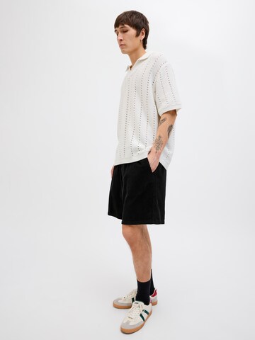 Wide leg Pantaloni di JACK & JONES in nero