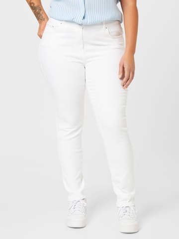 SAMOON Skinny Jeans i vit: framsida