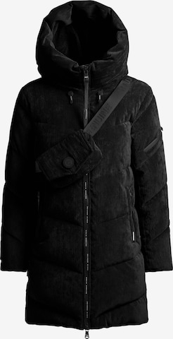 Veste d’hiver 'Kattie' khujo en noir : devant