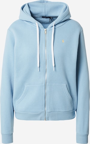 Polo Ralph Lauren Zip-Up Hoodie in Blue: front