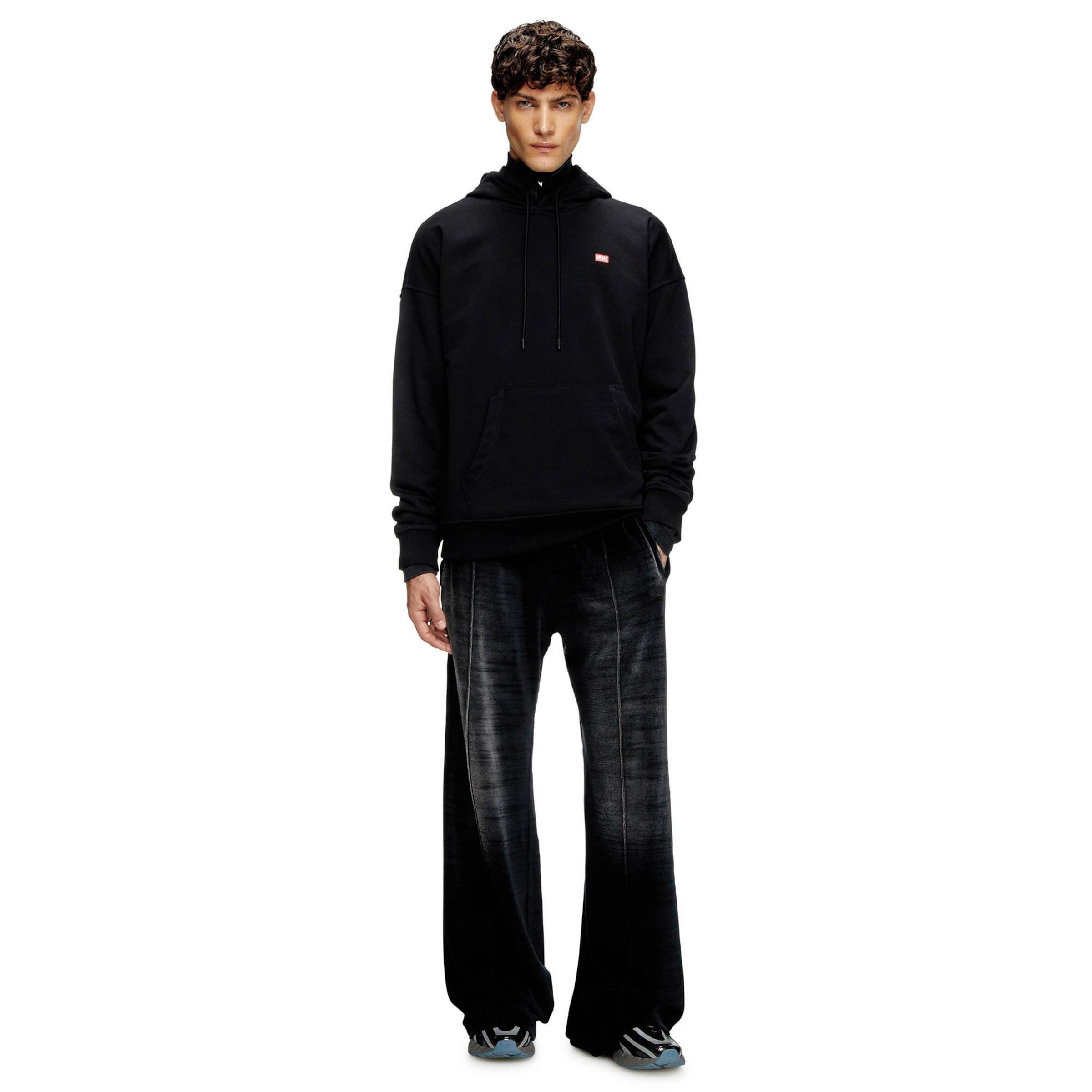 DIESEL Pullover i sort