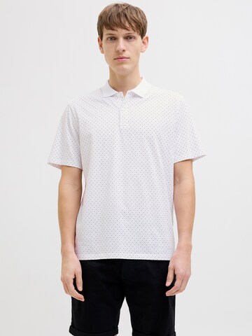 JJ Rebel - Camisa 'JREBGAVIN' em branco: frente