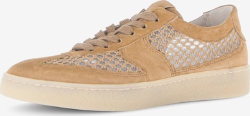 GABOR Matalavartiset tennarit värissä ruskea: etupuoli