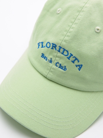 Pull&Bear Cap in Green